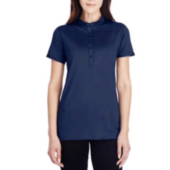 Under Armour Heat Gear Collarless Sports Shirt - Picture 2 of 9